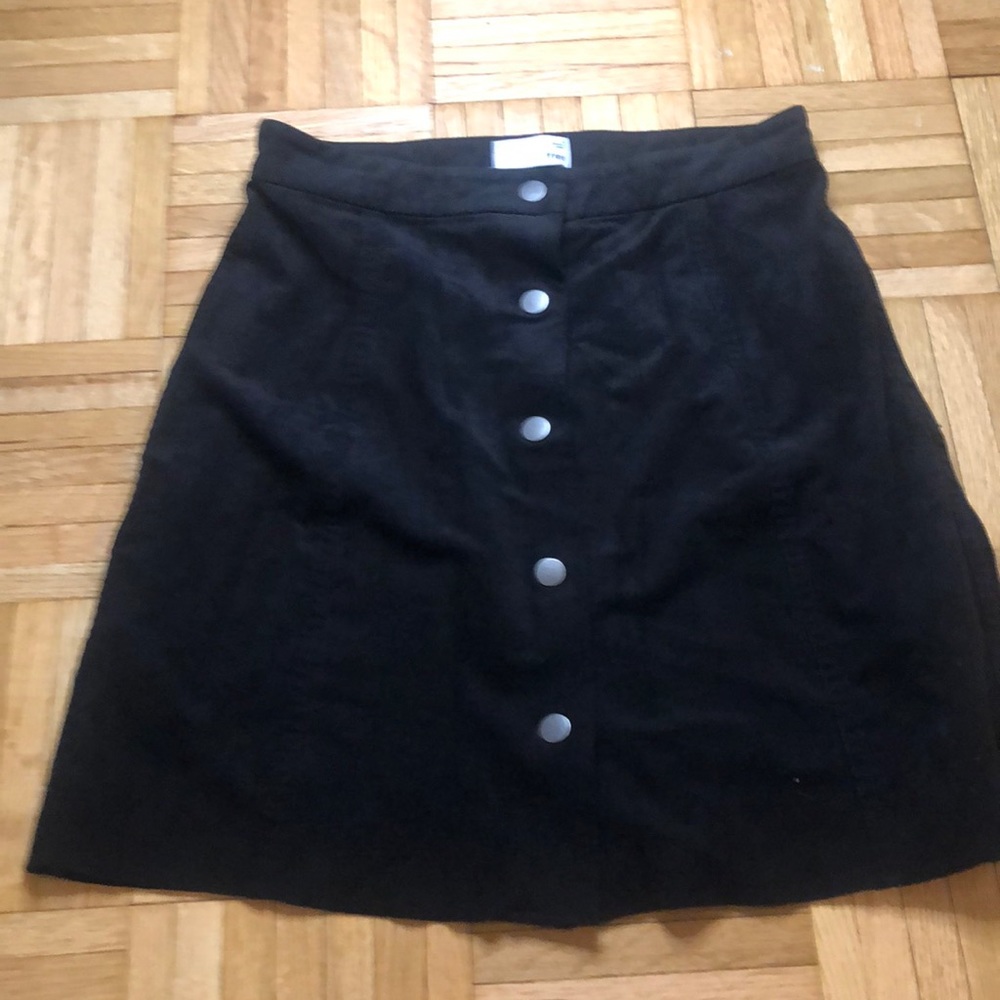 Wilfred Free Suede Button up skirt